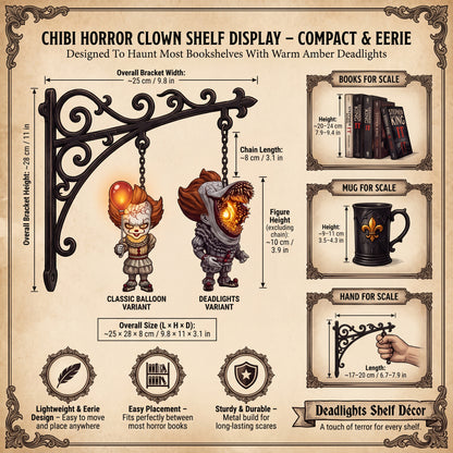 GrimNook product infographic - dimensions, scale comparison, both variants, features